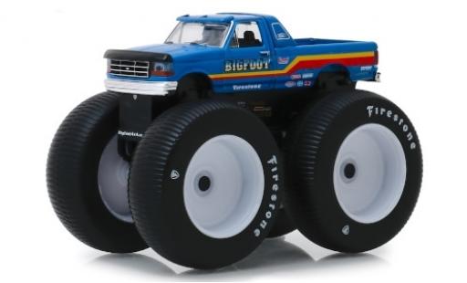 Diecast model cars Ford F-250 Monster Truck Bigfoot No.7 1996 1/64 Greenlight