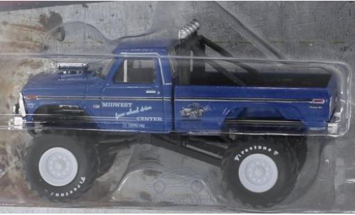 Diecast model cars Ford F-250 Monster Truck Midwest Four Wheel Drive & Performance Center 1974 1/64 Greenlight