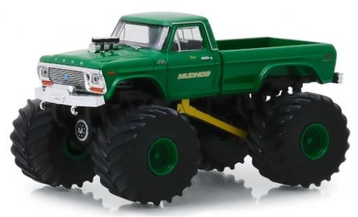 Diecast model cars Ford F-250 Monster Truck Mudhog 1979 1/64 Greenlight