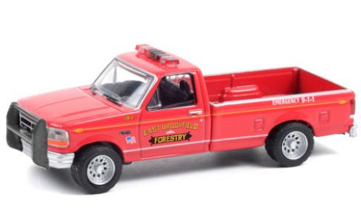 Diecast model cars Ford F-350 Pickup East Brookfield Forestry 1992 1/64 Greenlight