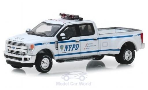 Diecast model cars Ford F-350 Lariat NYPD 2019 1/64 Greenlight