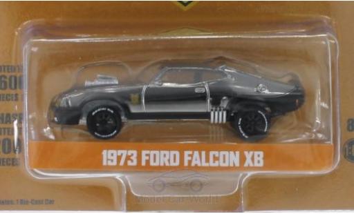 Diecast model cars Ford Falcon Interceptor XB chrom/black The Last of the V8 Interceptors Madmax 1973 1/64 Greenlight