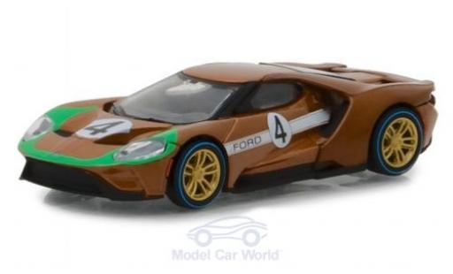 Diecast model cars Ford GT40 Mk II 2017 1966 40 MKII Tribute #4 1/64 Greenlight
