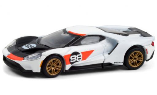 Diecast model cars Ford GT GTE white/Dekor 2021 No.98 1/43 Greenlight