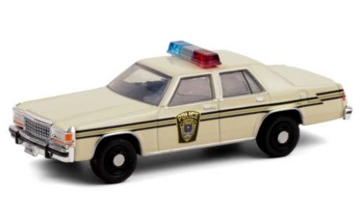 Diecast model cars Ford LTD Crown Victoria Ardis MD Police 1983 The X-Files (TV s&iuml;&iquest;&frac12;rie 1993-2000) Akte X 1/64 Greenlight