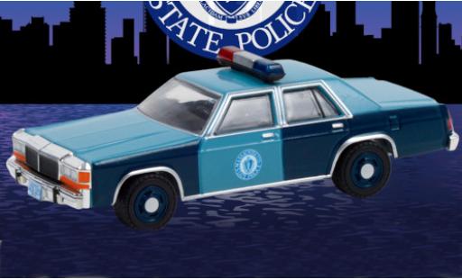 Diecast model cars Ford LTD LTD-S S Massachusetts State Police 1984 1/64 Greenlight