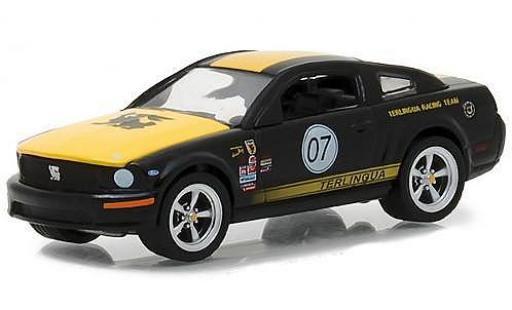 Diecast model cars Ford Mustang Fastback 2008 Terlingua Team Car 07 1/64 Greenlight