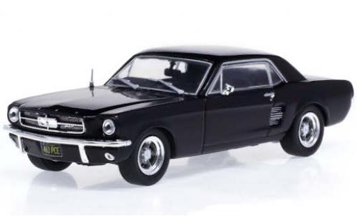 Diecast model cars Ford Mustang Hardtop Coupe matt-black 1967 Creed (2015) 1/43 Greenlight