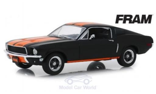 Diecast model cars Ford Mustang Fastback FRAM 1968 1/24 Greenlight