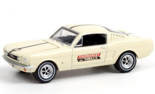 Diecast model cars Ford Mustang Fastback Tournament of Thrills 1965 voiture Daredevils No.56 1/64 Greenlight