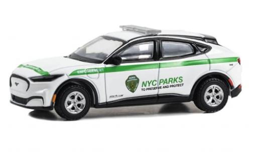 Diecast model cars Ford Mustang Police Mach E NYC Department Of Parks &amp; Recreation 2023 1/64 Greenlight