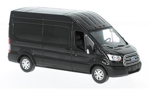 Diecast model cars Ford Transit Kastenwagen High Roof black 2017 1/43 Greenlight