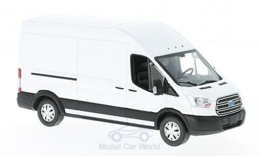 Diecast model cars Ford Transit Kastenwagen High Roof white 2017 1/43 Greenlight
