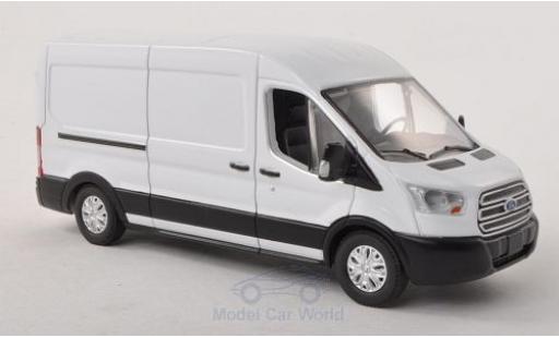 Diecast model cars Ford Transit Kastenwagen van (V363) white 2015 without Vitrine 1/43 Greenlight