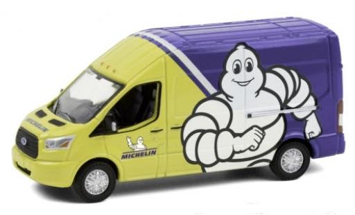 Diecast model cars Ford Transit Kastenwagen LWB High Roof Michelin 2019 1/64 Greenlight