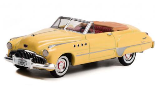 Diecast model cars Buick Roadmaster Convertible beige Rain Man 1949 1/64 Greenlight