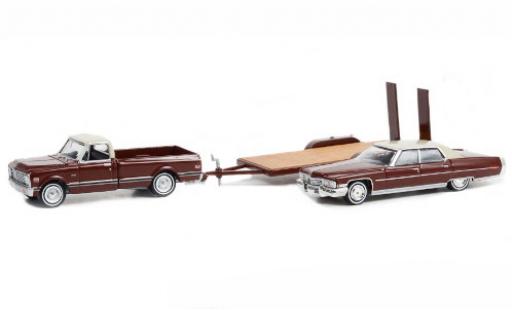 Diecast model cars Cadillac Sedan Sedan DeVille Rocky 1973 1/64 Greenlight
