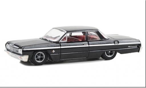 Diecast model cars Chevrolet Biscayne Sedan black 1964 1/64 Greenlight