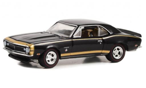 Diecast model cars Chevrolet Camaro Coupe black/dor&Atilde;&copy; Black Panther 1967 1/64 Greenlight