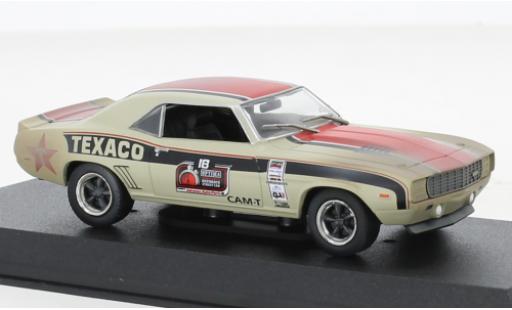 Diecast model cars Chevrolet Camaro RS Texaco 1969 1/64 Greenlight