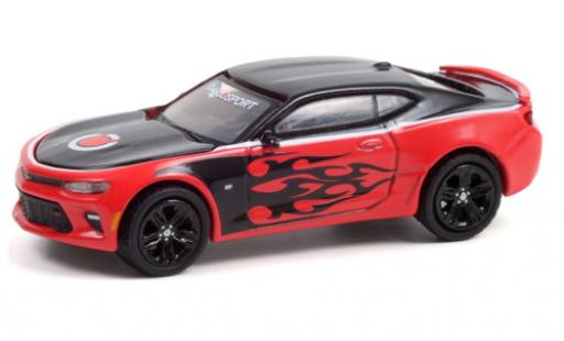 Diecast model cars Chevrolet Camaro SS red/black Diablo Sport 2016 1/64 Greenlight