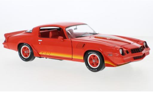 Diecast model cars Chevrolet Camaro Z28 red 1981 1/18 Greenlight