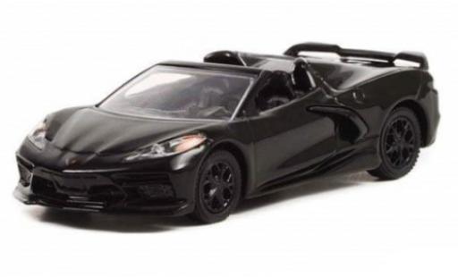 Diecast model cars Chevrolet Corvette Stingray C8 black 2021 1/64 Greenlight