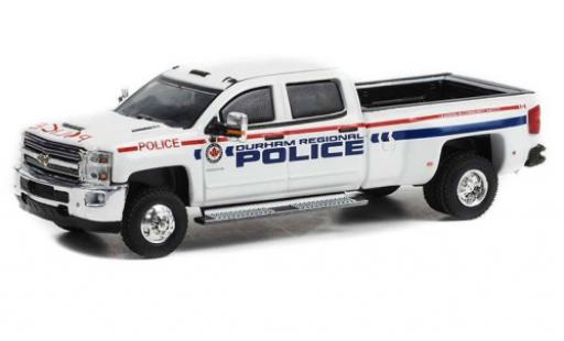 Diecast model cars Chevrolet Silverado police 3500HD Dually Durham Regional 2018 1/64 Greenlight