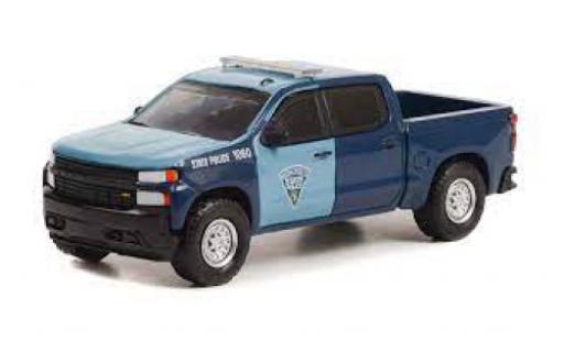 Diecast model cars Chevrolet Silverado police Massachusetts State 2021 1/64 Greenlight