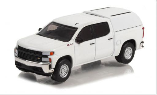 Diecast model cars Chevrolet Silverado pickup W/T white 2022 1/64 Greenlight