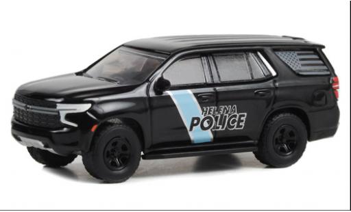 Diecast model cars Chevrolet Tahoe police Pursuit Vehicle Helena Department 2022 1/64 Greenlight