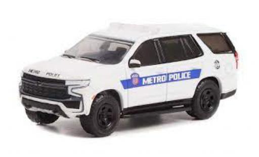 Diecast model cars Chevrolet Tahoe police Pursuit Vehicle Houston Metro 2021 1/64 Greenlight