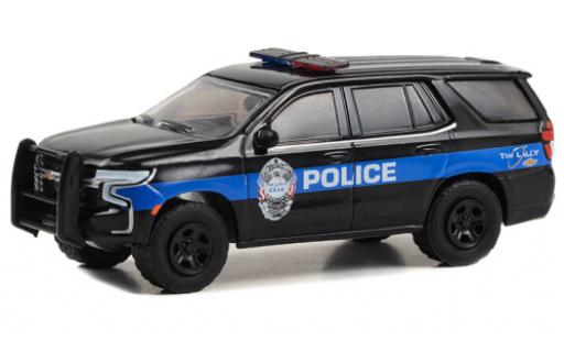 Diecast model cars Chevrolet Tahoe police Pursuit Vehicle Tim Lally 2022 1/64 Greenlight