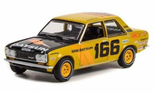 Diecast model cars Datsun 510 Sedan 1973 1/64 Greenlight