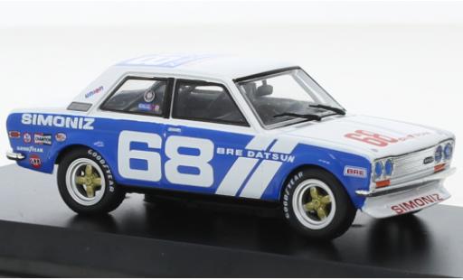 Diecast model cars Datsun 510 course No.68 Brock Racing Enterprises 1972 1/43 Greenlight