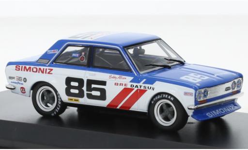 Diecast model cars Datsun 510 course No.85 Brock Racing Enterprises 1972 1/43 Greenlight