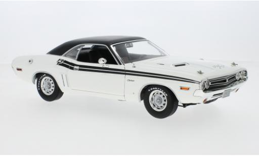 Diecast model cars Dodge Challenger R/T white/black 1971 1/18 Greenlight