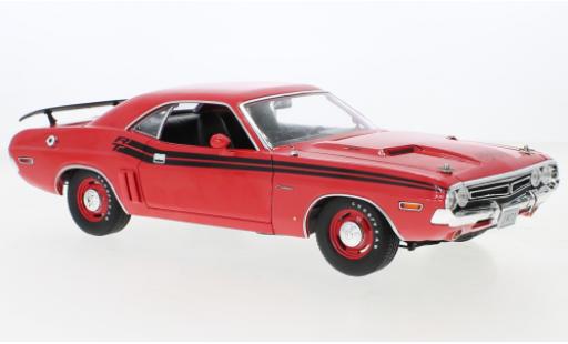 Diecast model cars Dodge Challenger R/T red/black 1971 1/18 Greenlight