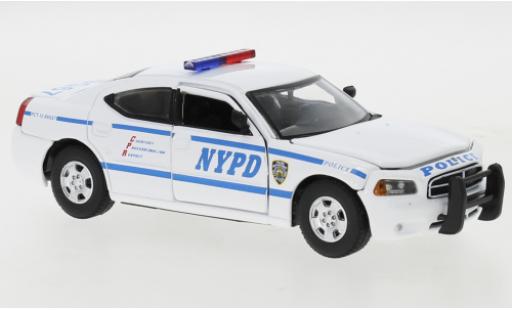Diecast model cars Dodge Charger police New York Department 2006 1/43 Greenlight