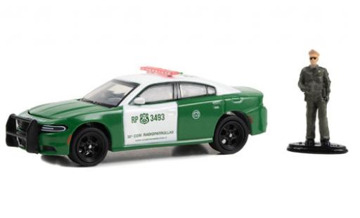 Diecast model cars Dodge Charger police Pursuit Carabineros de Chile 2018 1/64 Greenlight