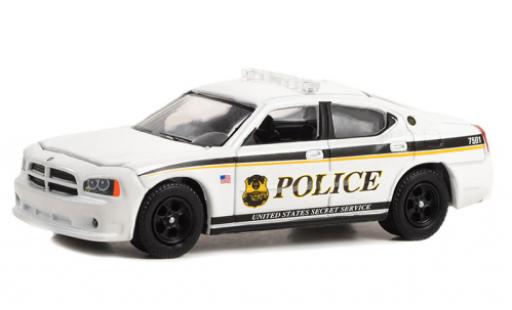 Diecast model cars Dodge Charger police Pursuit U.S. Secret Service 2010 1/64 Greenlight