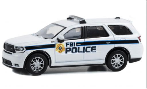 Diecast model cars Dodge Durango police Pursuit FBI 2018 1/64 Greenlight