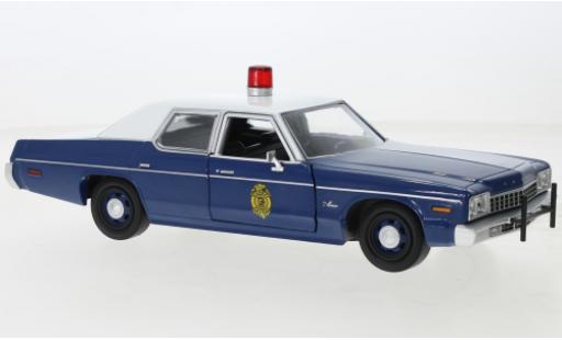 Diecast model cars Dodge Monaco police Kansas autoroute Patrol 1975 1/24 Greenlight