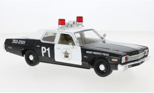 Diecast model cars Dodge Monaco police Mount Prospect 1974 1/24 Greenlight