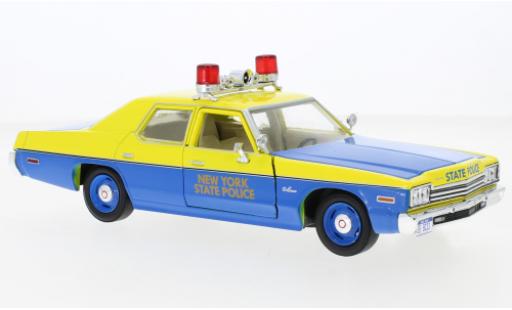 Diecast model cars Dodge Monaco police New York State 1974 1/24 Greenlight