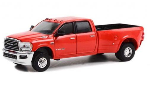 Diecast model cars Dodge RAM pickup Dodge 500 Dually Longhorn Edition red 2021 1/64 Greenlight
