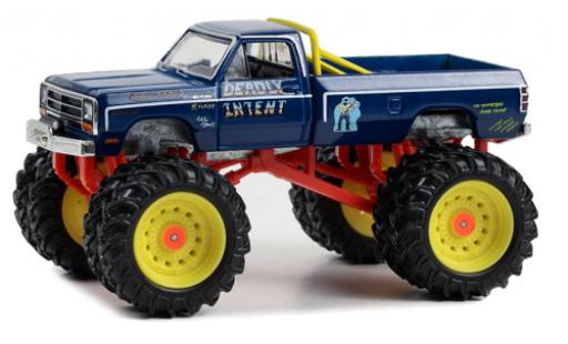 Diecast model cars Dodge RAM pickup D-250 Deadly Intent 1986 1/64 Greenlight