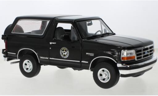 Diecast model cars Ford Bronco Wagon Montana Livestock Association - Yellowstone 1992 1/18 Greenlight