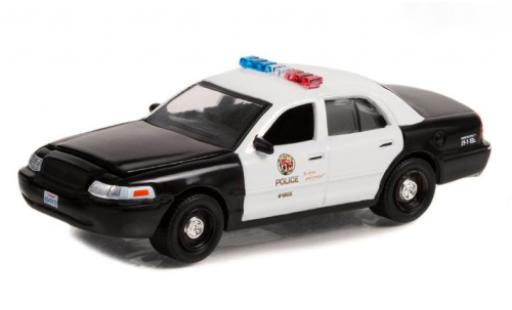 Diecast model cars Ford Crown Police Interceptor Victoria Drive 2001 1/64 Greenlight