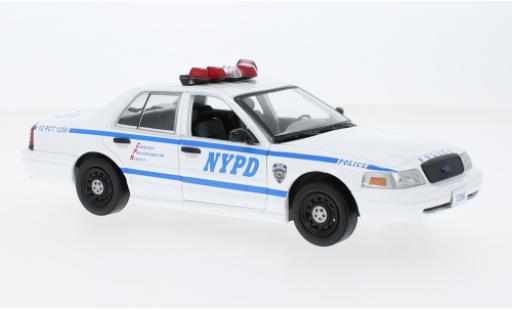 Diecast model cars Ford Crown Police Interceptor Victoria Quantico 2003 1/43 Greenlight